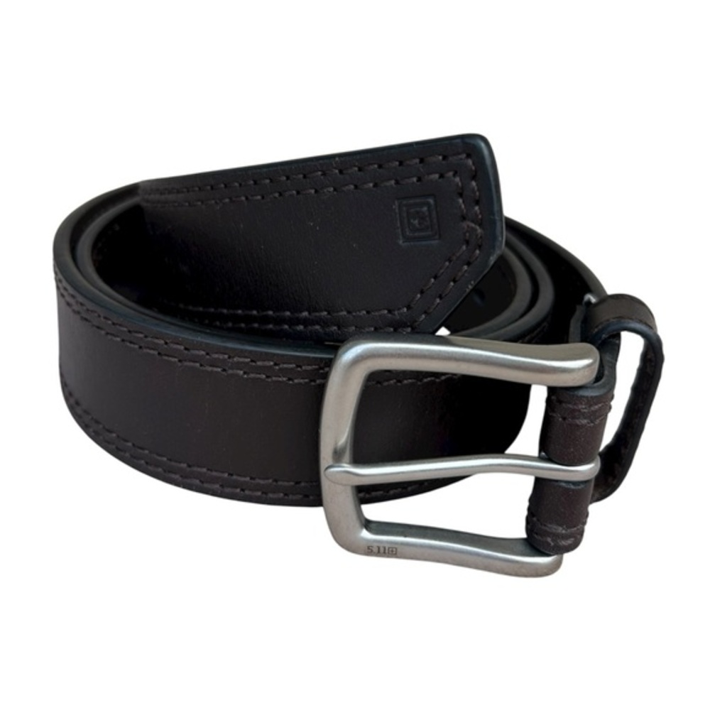5.11 Men's Arc Matte‎ Leather Dark Brown Premium Quality Belt